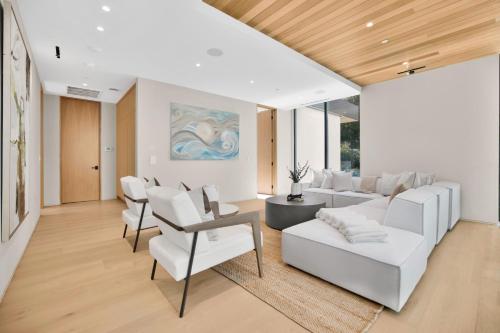 Posezení v ubytování Hutton Villa