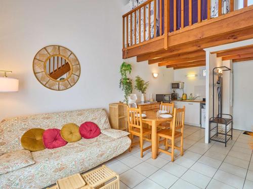 Charmant duplex avec piscine collective et animaux admis à Barbotan - FR-1-841-39