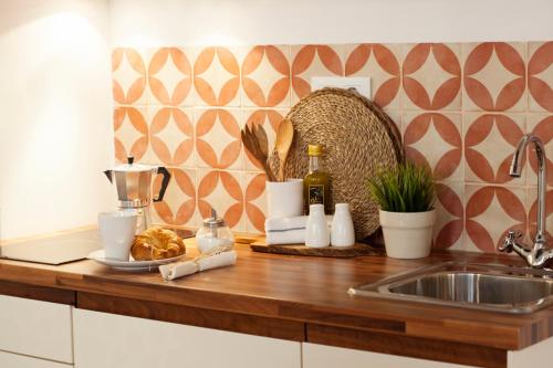 Η κουζίνα ή μικρή κουζίνα στο Apartamentos Casa del Aceite