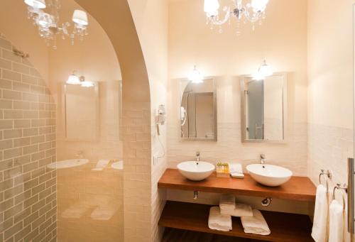 Ένα μπάνιο στο Apartamentos Casa del Aceite