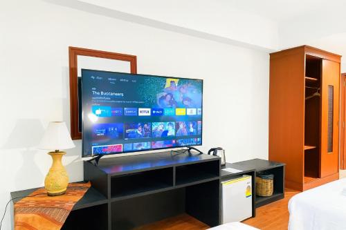 TV a/nebo společenská místnost v ubytování The Grand Imperial