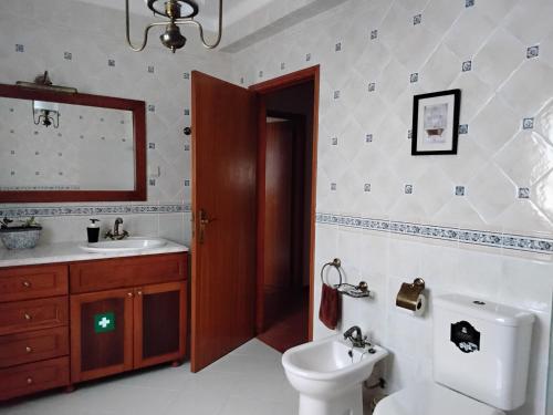 Koupelna v ubytování Sol-Lua House apt