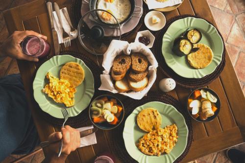 Jídlo v bed and breakfast nebo okolí