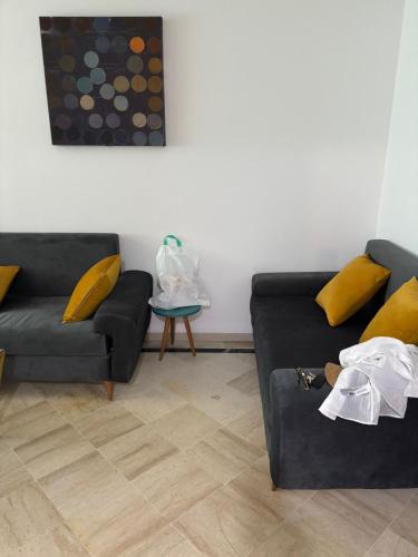 Χώρος καθιστικού στο Cosy appartement