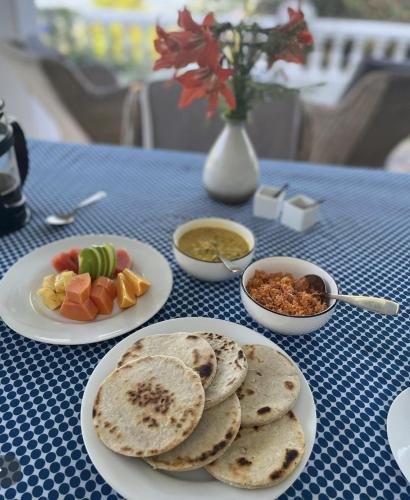 Jídlo v penzionu nebo okolí