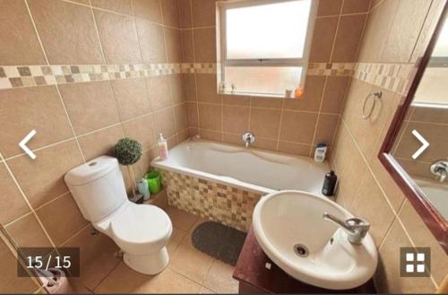 Koupelna v ubytování S&R Guesthouse