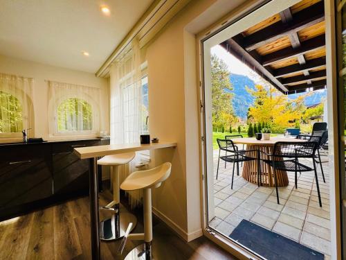 Posezení v ubytování Mountain Residence