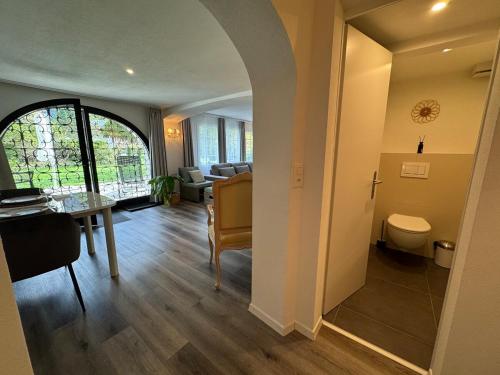 Koupelna v ubytování Mountain Residence