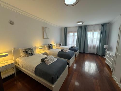 Postel nebo postele na pokoji v ubytování Villa La Ballena Azul