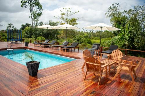 Πισίνα στο ή κοντά στο Green Village Resort