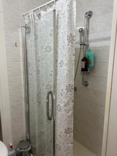 Koupelna v ubytování The central stay