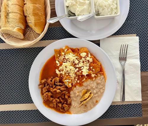 Comida en el hotel o alrededores