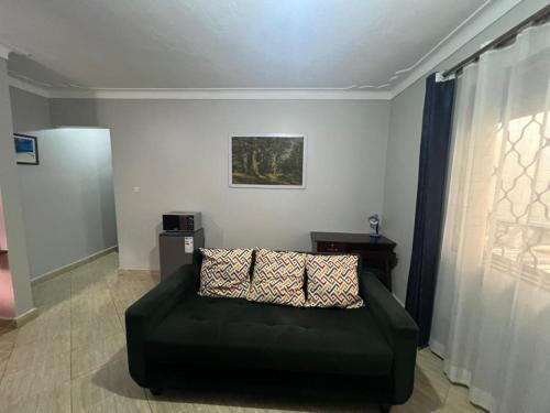 Χώρος καθιστικού στο Moon suites