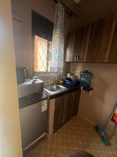 Virtuvė arba virtuvėlė apgyvendinimo įstaigoje Pearl suites