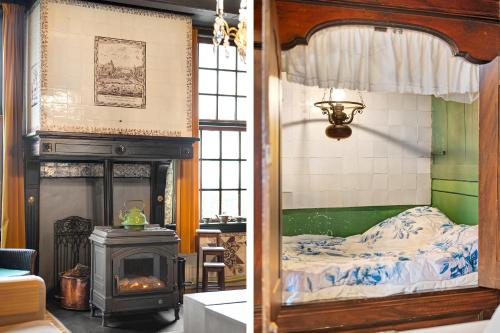 Ένα ή περισσότερα κρεβάτια σε δωμάτιο στο De Boerstee