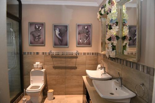 Koupelna v ubytování Jinaguesthouse and design