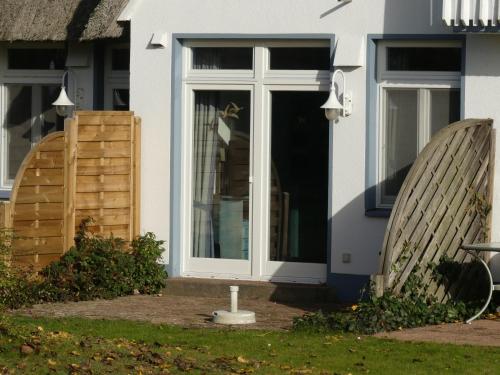 a front door of a house with at Landhaus am Haff A3 in Stolpe auf Usedom
