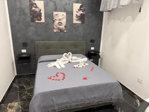 Postel nebo postele na pokoji v ubytování Belvedere Lacinio Guest House