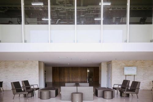 Χώρος καθιστικού στο The Studio Haven