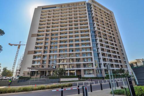 Bygningen som lejlighedshotellet ligger i