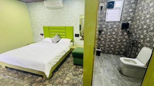 Koupelna v ubytování Venkateshwara Jungle Resort