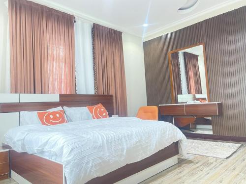 Кровать или кровати в номере Malja Home Villa