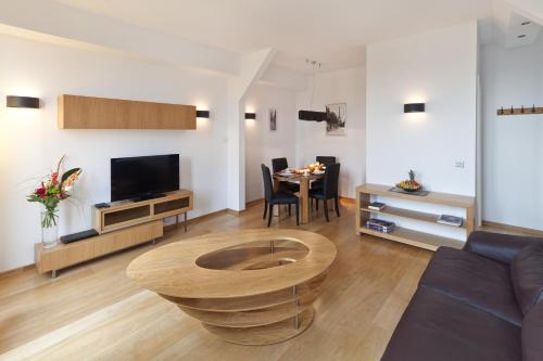 TV/Unterhaltungsangebot in der Unterkunft Luxoise Apartments