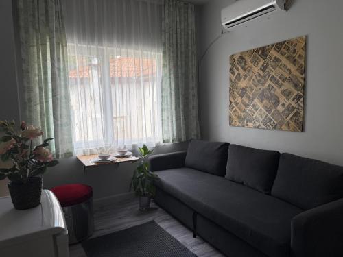 Posezení v ubytování Kaleiçi muhteşem konum deniz yakını 1+0 özel ev