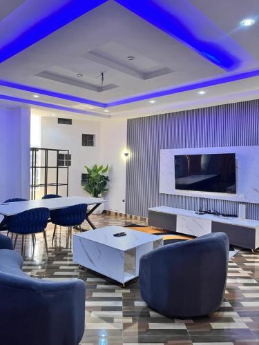 Two bedroom apartment, living room available