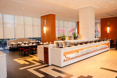 Posezení v ubytování Wyndham Lynn Times Onsen Wellness