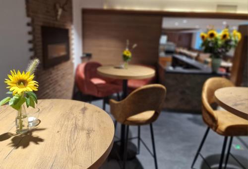 Kuchyň nebo kuchyňský kout v ubytování Hotel Fürstenhof