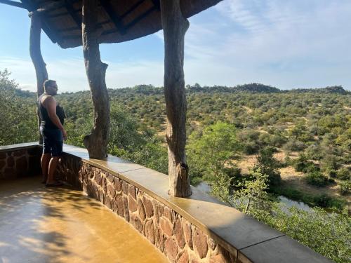 Příroda nedaleko luxury tent