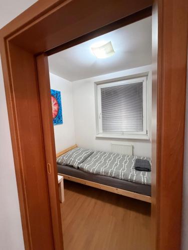 House with garden near centre