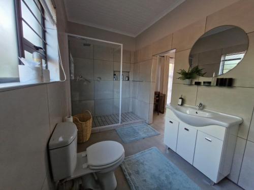 Koupelna v ubytování Tusker House Kruger