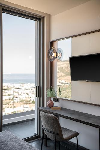 Villa Thealon I New luxury villa with sea view and private infinity pool