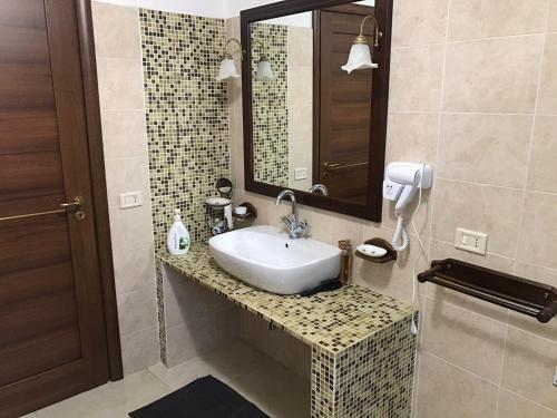 Koupelna v ubytování Vista sul Lago