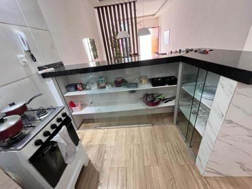 Kuchyň nebo kuchyňský kout v ubytování hostel fonseca guest house suite 03