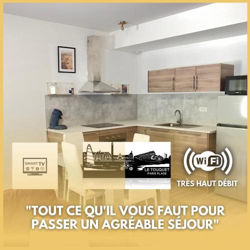 Appartement cosy aux portes du Touquet Paris Plage
