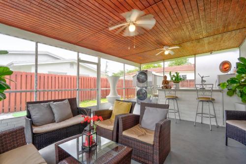 Posezení v ubytování Modern Home, Excellent Location Miami