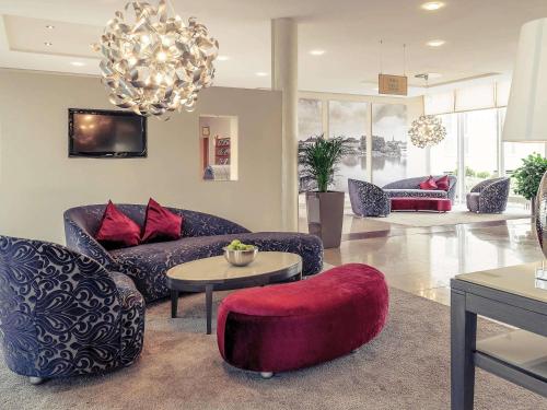 Χώρος καθιστικού στο Mercure Hotel Schweinfurt Maininsel