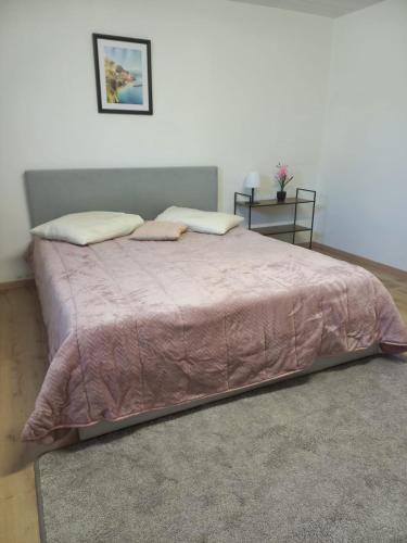 Postel nebo postele na pokoji v ubytování Quarto grande