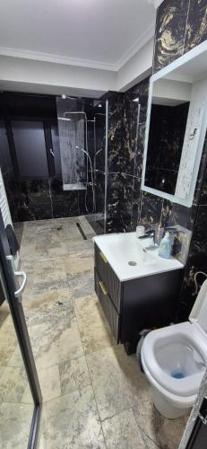 Ένα μπάνιο στο Safta Apartaments Center