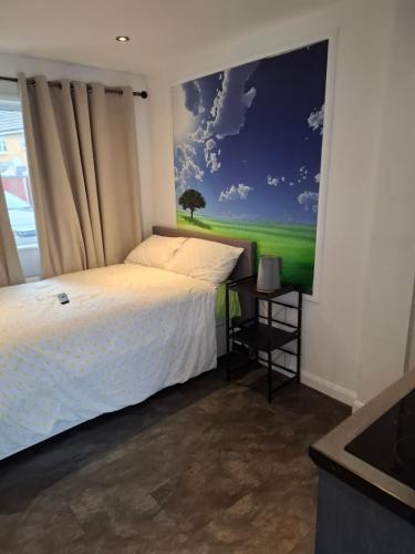 Katil atau katil-katil dalam bilik di Sylva Studio Apartment