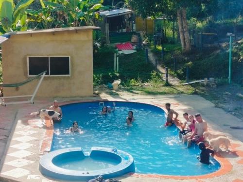 Πισίνα στο ή κοντά στο Finca la Cumbre