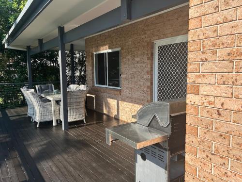 En balkon eller terrasse på Bellingen Dreaming