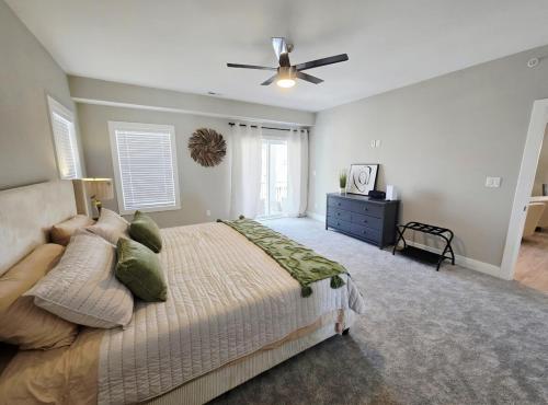 Ένα ή περισσότερα κρεβάτια σε δωμάτιο στο Prometheus