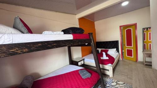 Postel nebo postele na pokoji v ubytování casa completa