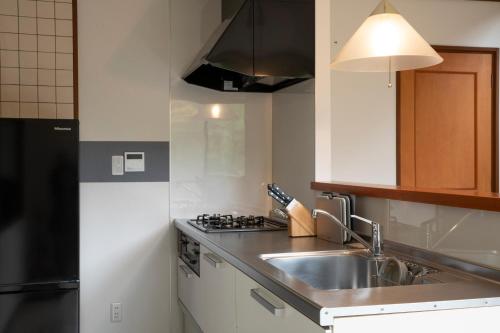 Köök või kööginurk majutusasutuses rinne 2nd living Nasu Garden