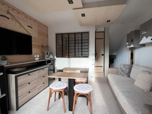 Studio pratique à Châtel avec parking couvert privé