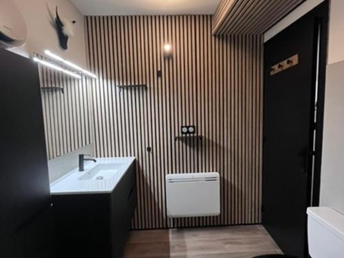 Studio pratique à Châtel avec parking couvert privé